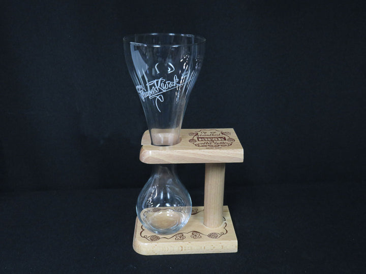 Pauwel Kwak Beer Glass on Stand