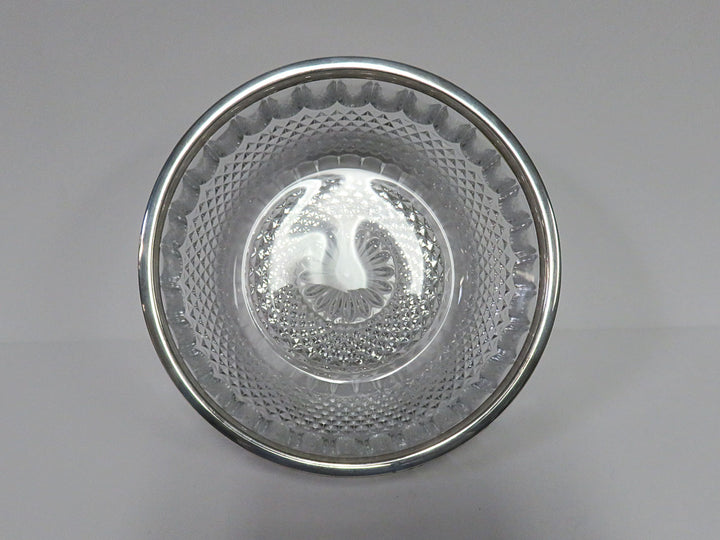 Pressed Glass Serving Bowl