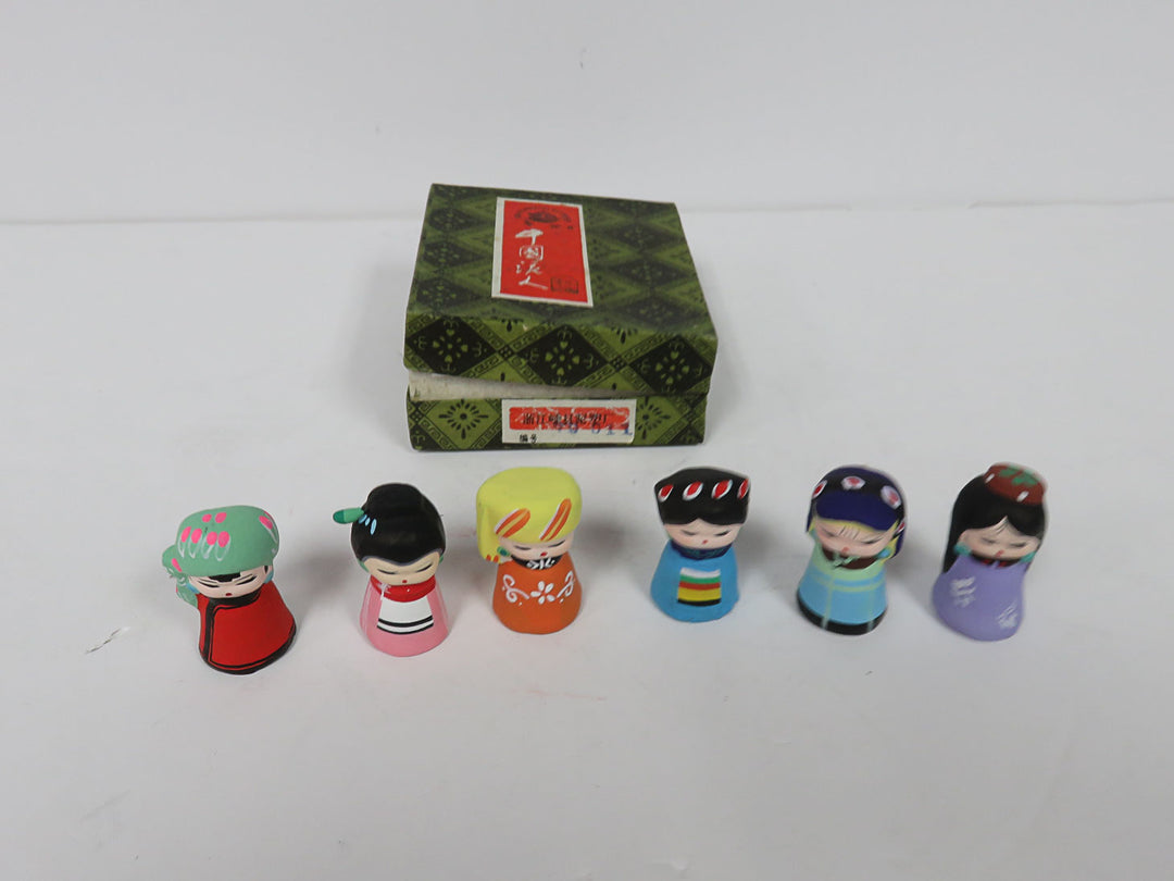 Vintage Clay Figurines