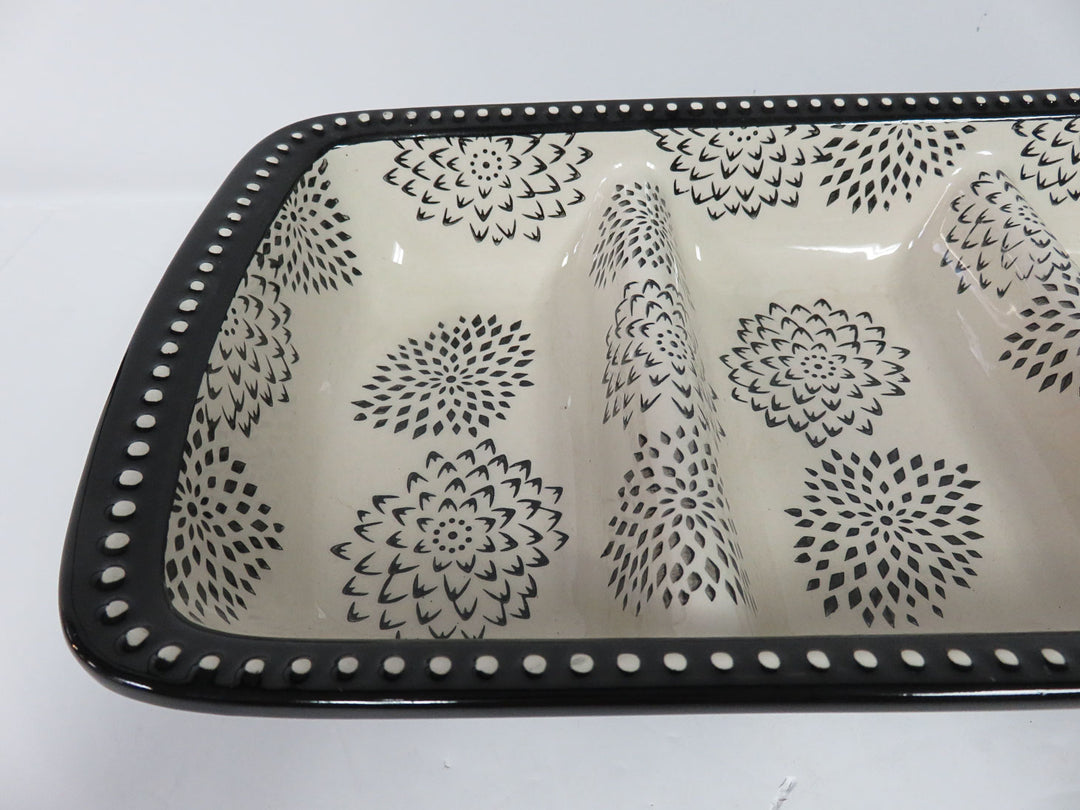 Four Part Divided Dish