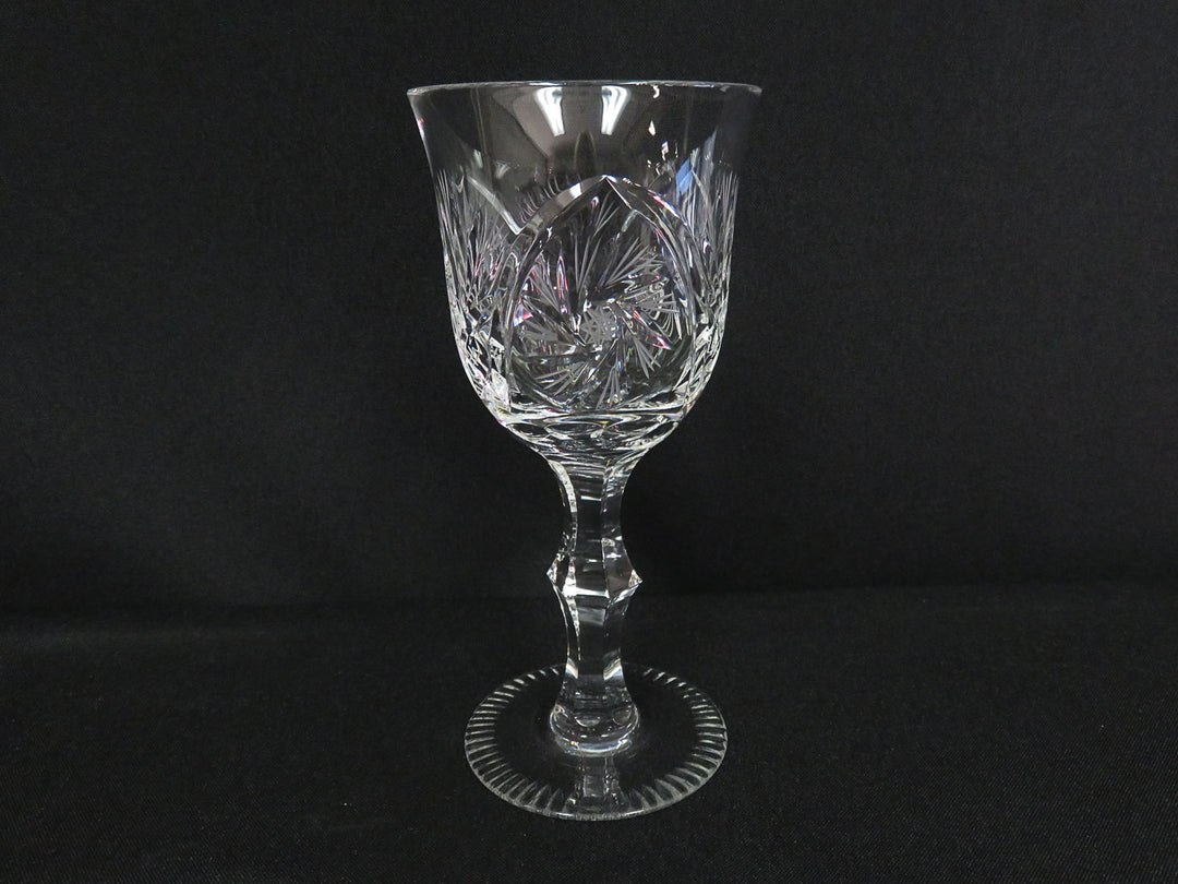 Cut Crystal Wine Glasses