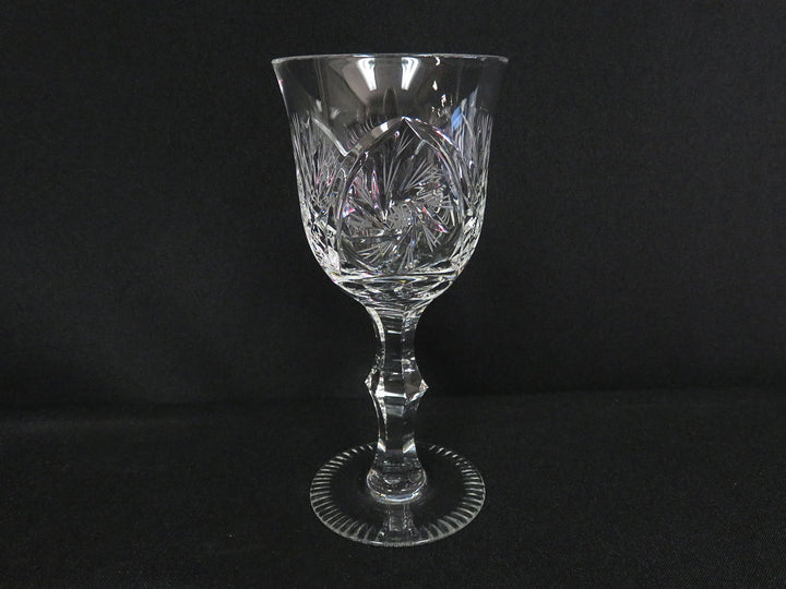 Cut Crystal Wine Glasses