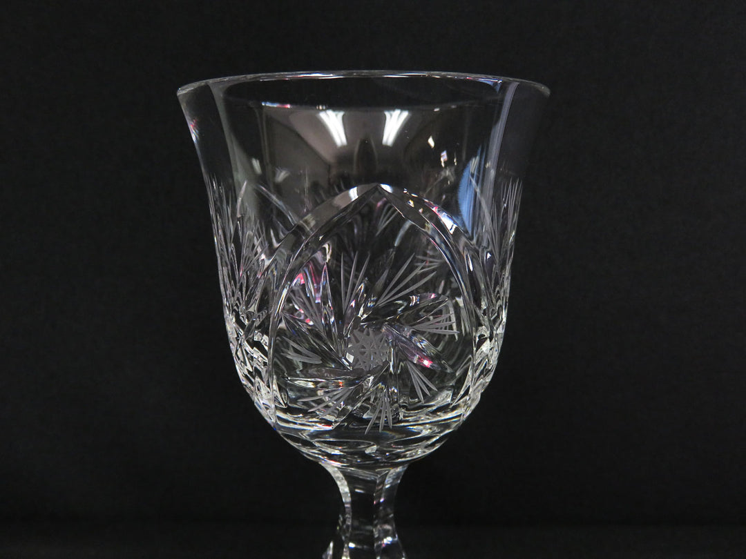 Cut Crystal Wine Glasses