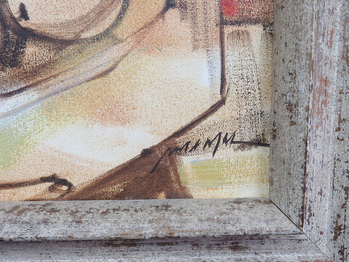 Original Oil Painting of Woman