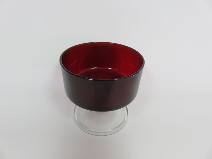 Arcoroc Ruby Red Sherbet Dish