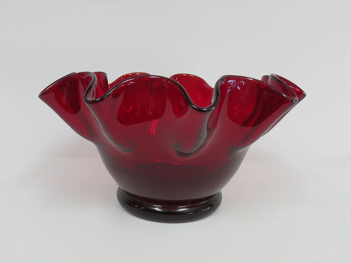 Fenton Ruffled Bowl