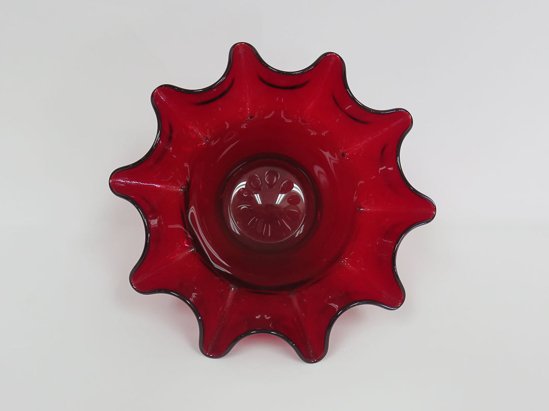 Fenton Ruffled Bowl