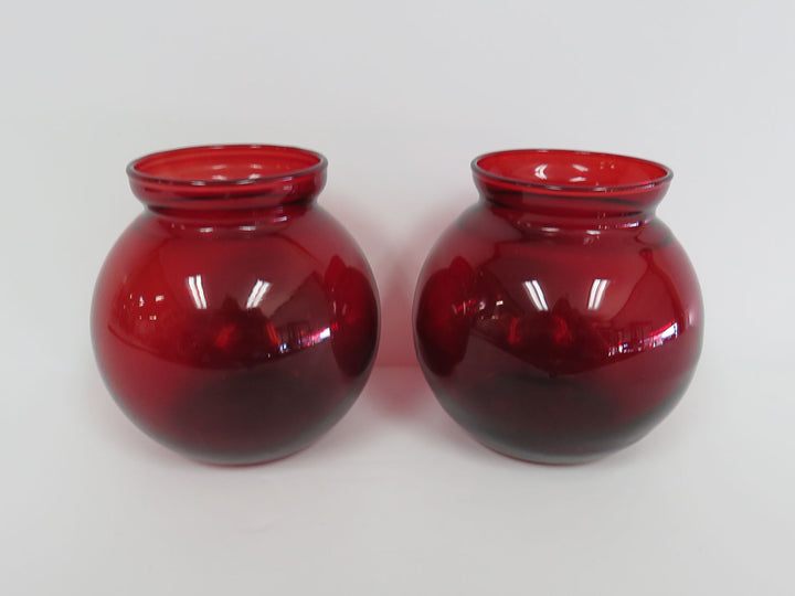 Anchor Hocking "Ivy Ball" Vases
