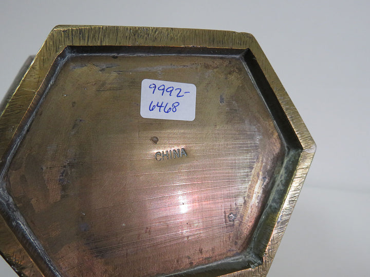 Chinese-Style Brass Vase