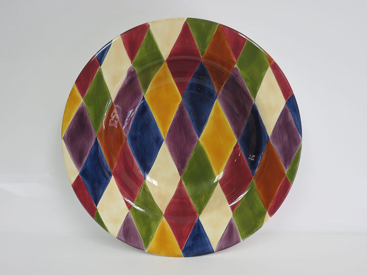 Harlequin Centerpiece Bowl