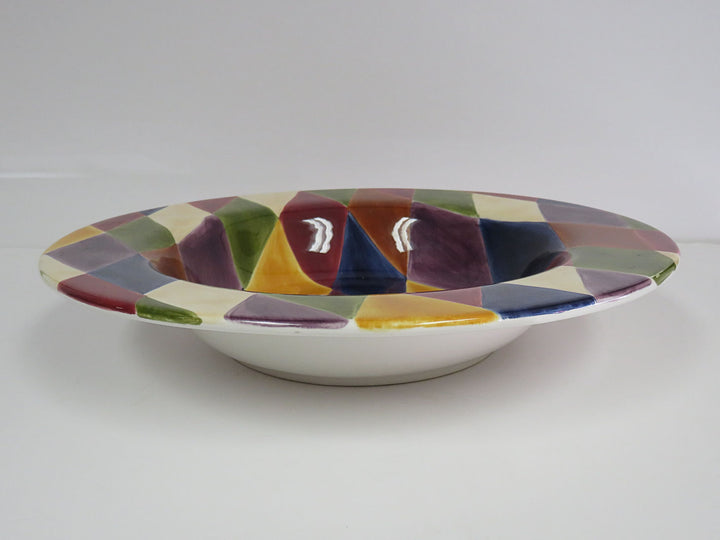 Harlequin Centerpiece Bowl