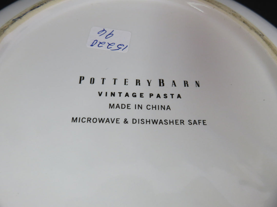 Pottery Barn Pasta Bowl