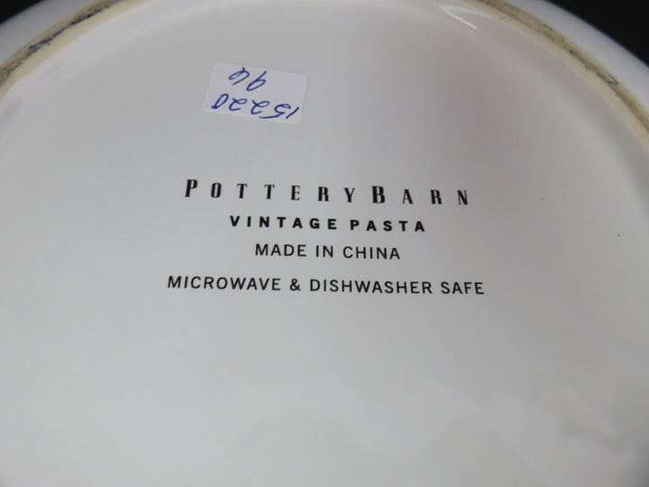 Pottery Barn Pasta Bowl