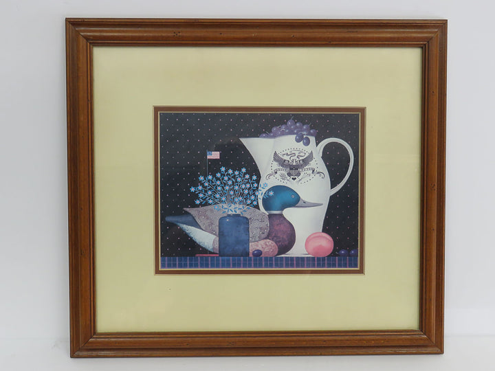 Americana Duck Decoy Print