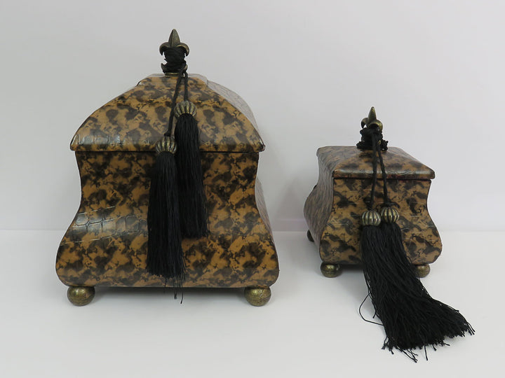 Decorative Animal Print Boxes