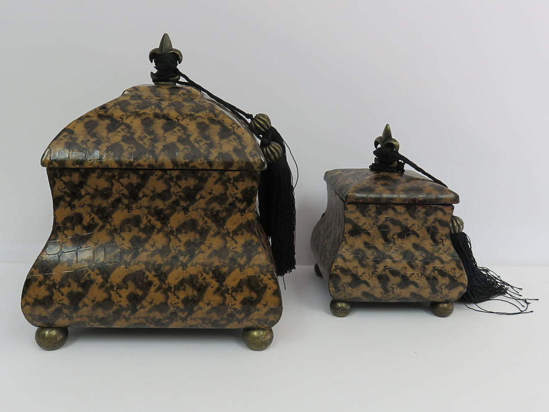 Decorative Animal Print Boxes