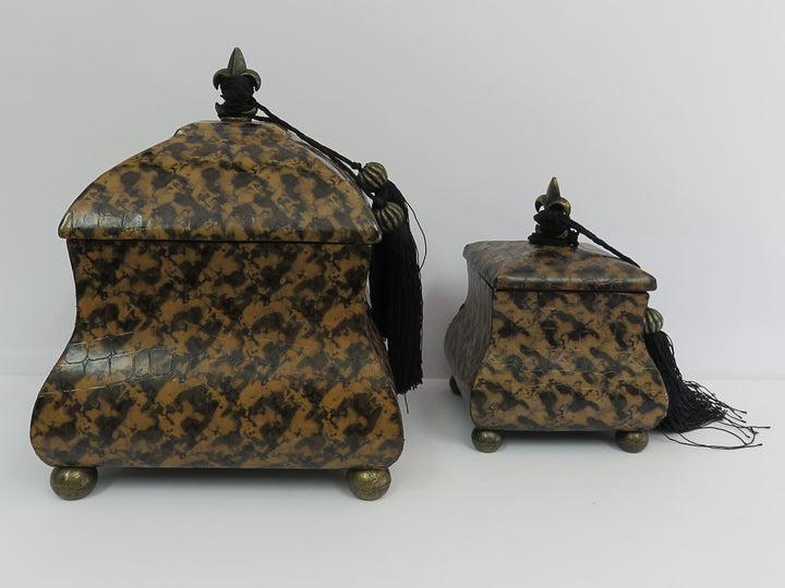 Decorative Animal Print Boxes