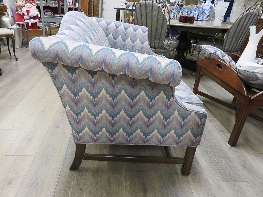 Flame Stitch Love Seat