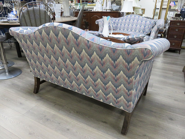 Flame Stitch Love Seat