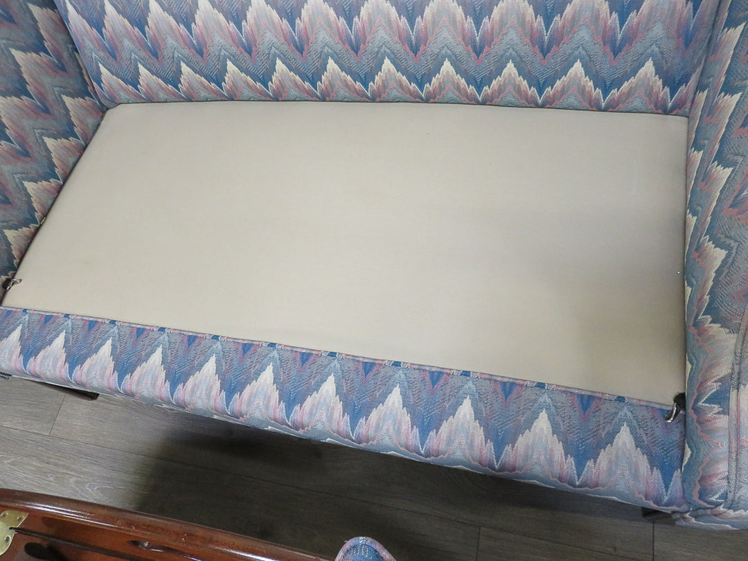 Flame Stitch Love Seat