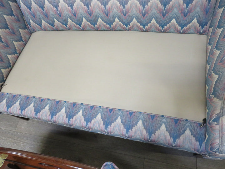 Flame Stitch Love Seat