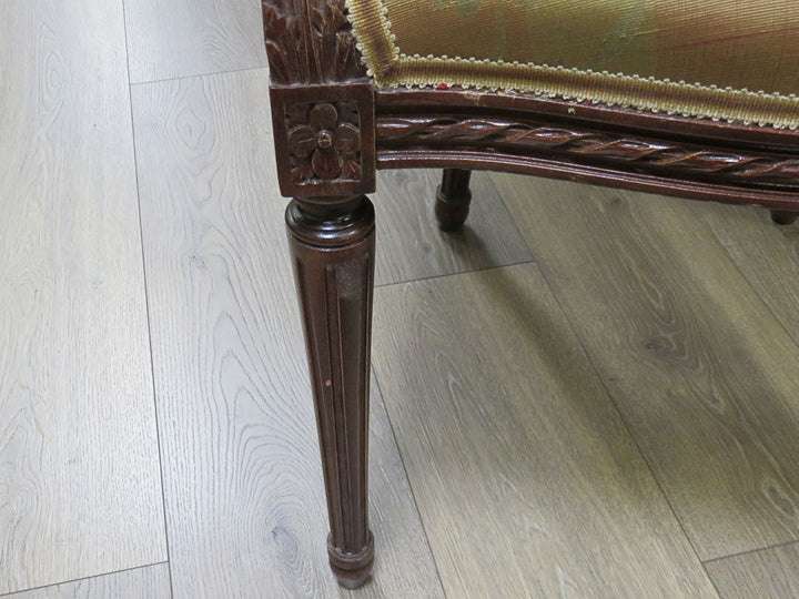 Louis XVI Style Chair & Ottoman