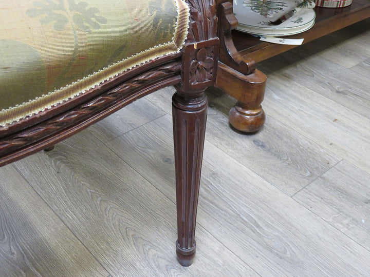 Louis XVI Style Chair & Ottoman