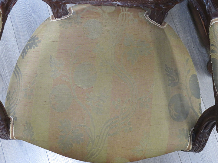 Louis XVI Style Chair & Ottoman