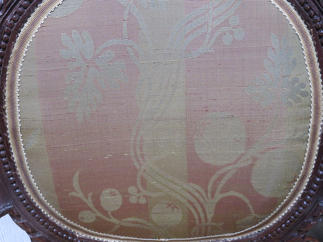 Louis XVI Style Chair & Ottoman