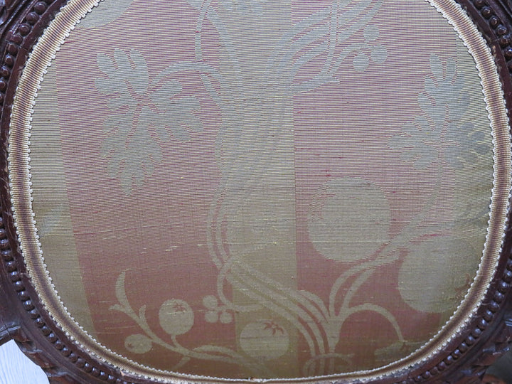 Louis XVI Style Chair & Ottoman
