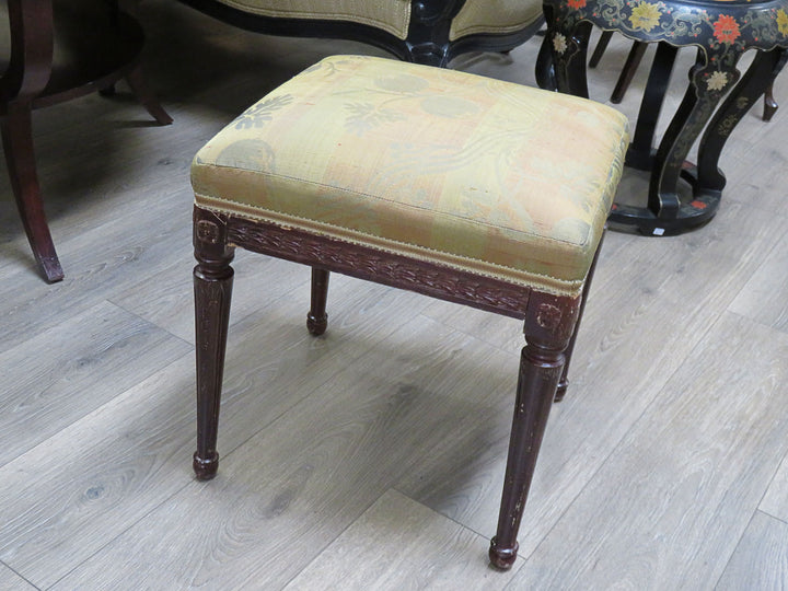 Louis XVI Style Chair & Ottoman