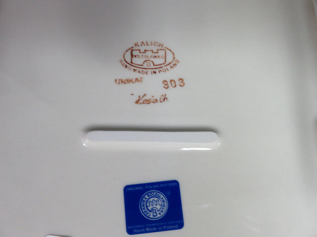 Boleslawiec Reindeer Baking Dish