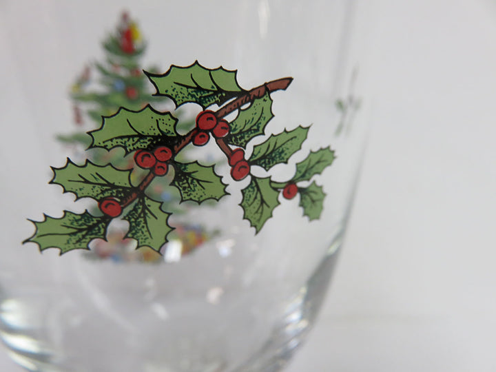 Spode Christmas Water Glasses