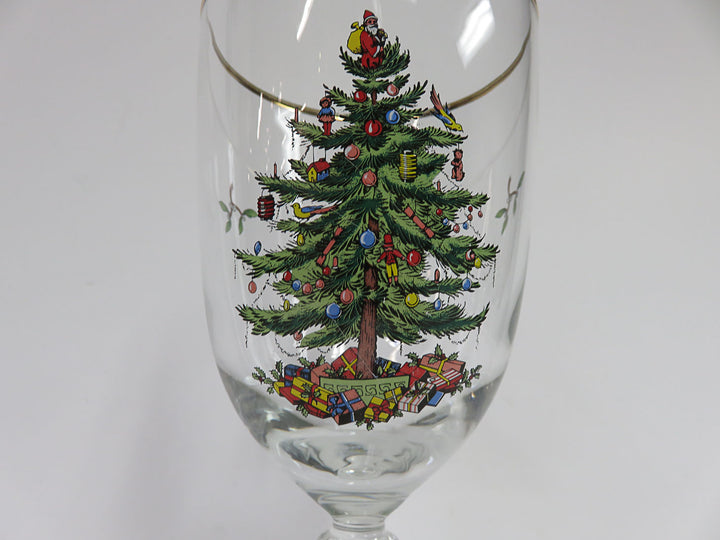 Spode Christmas Water Glasses
