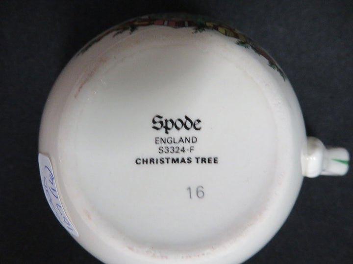 Spode Christmas Tree Cups and Saucers