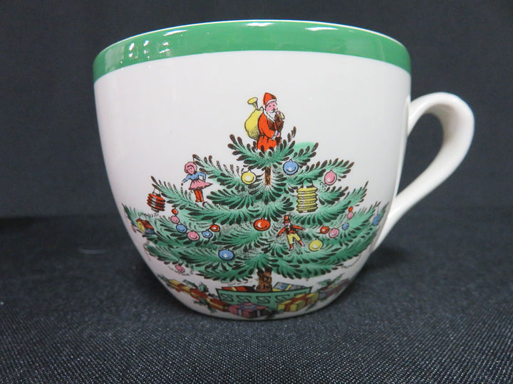 Spode Christmas Tree Cups and Saucers