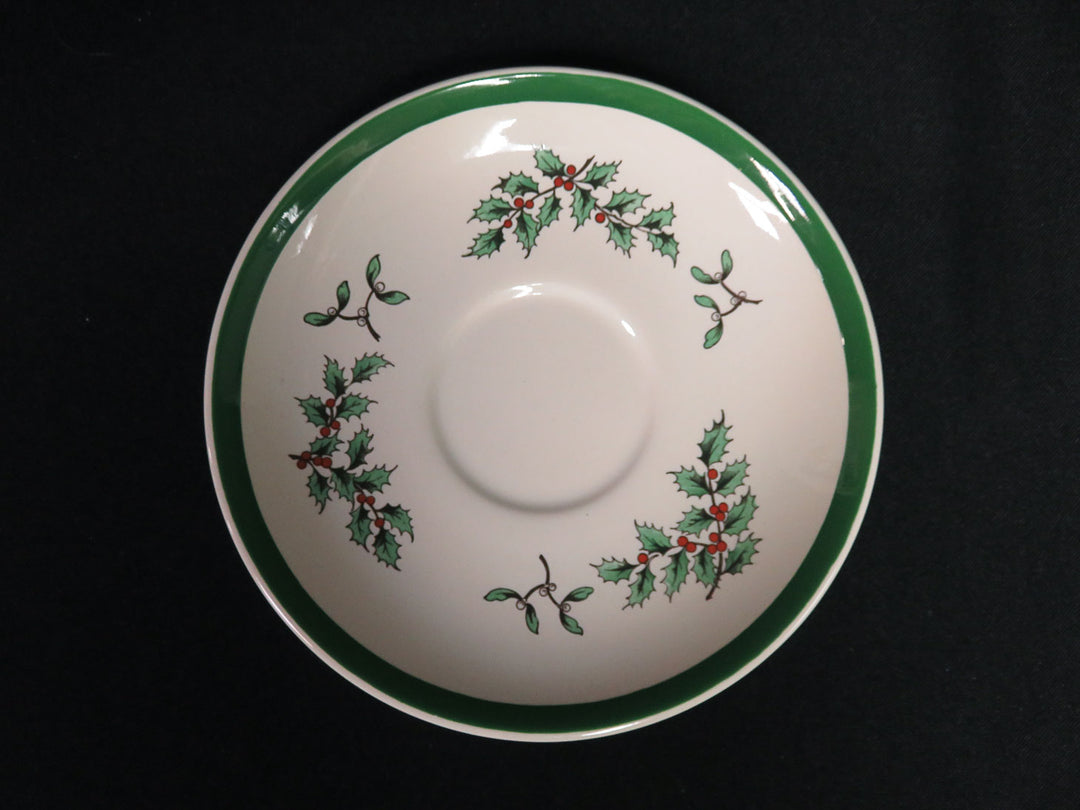 Spode Christmas Tree Cups and Saucers