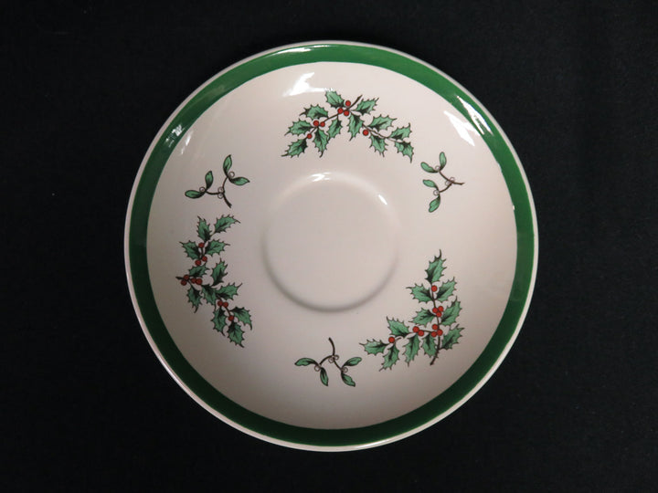Spode Christmas Tree Cups and Saucers