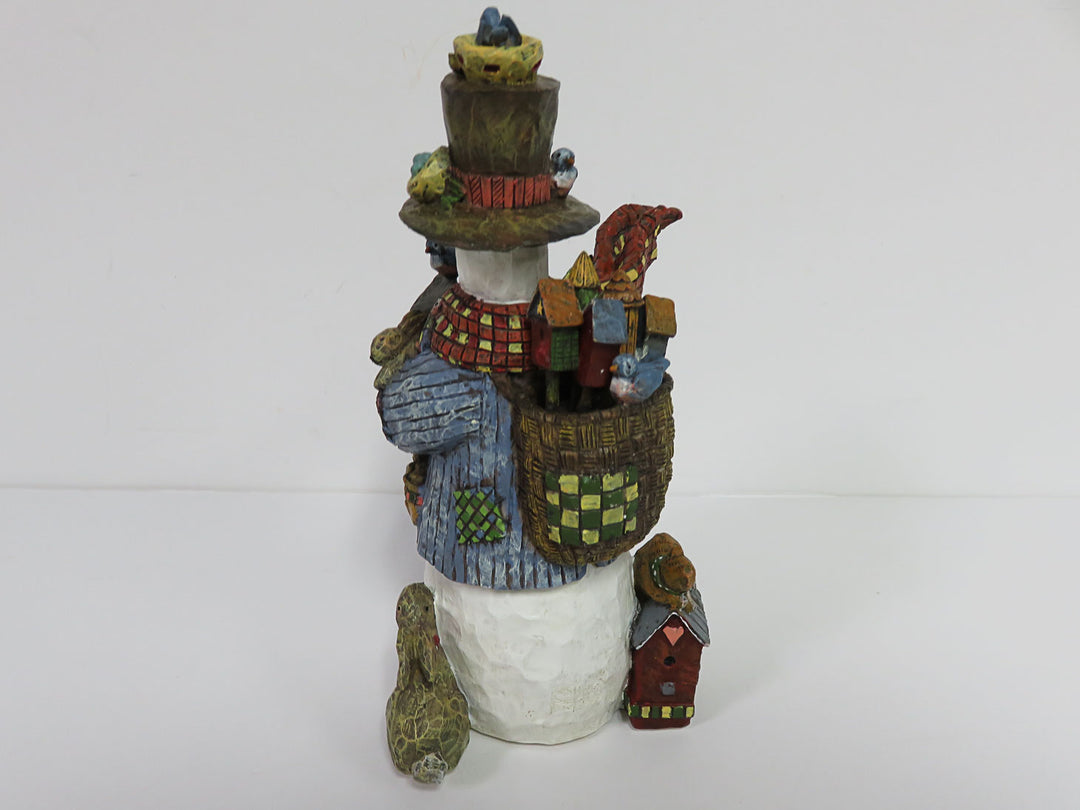 Friendly Folk Feed The Birds Figurine