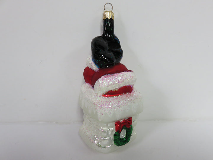 Radko Santa "Bottoms Up" Ornament