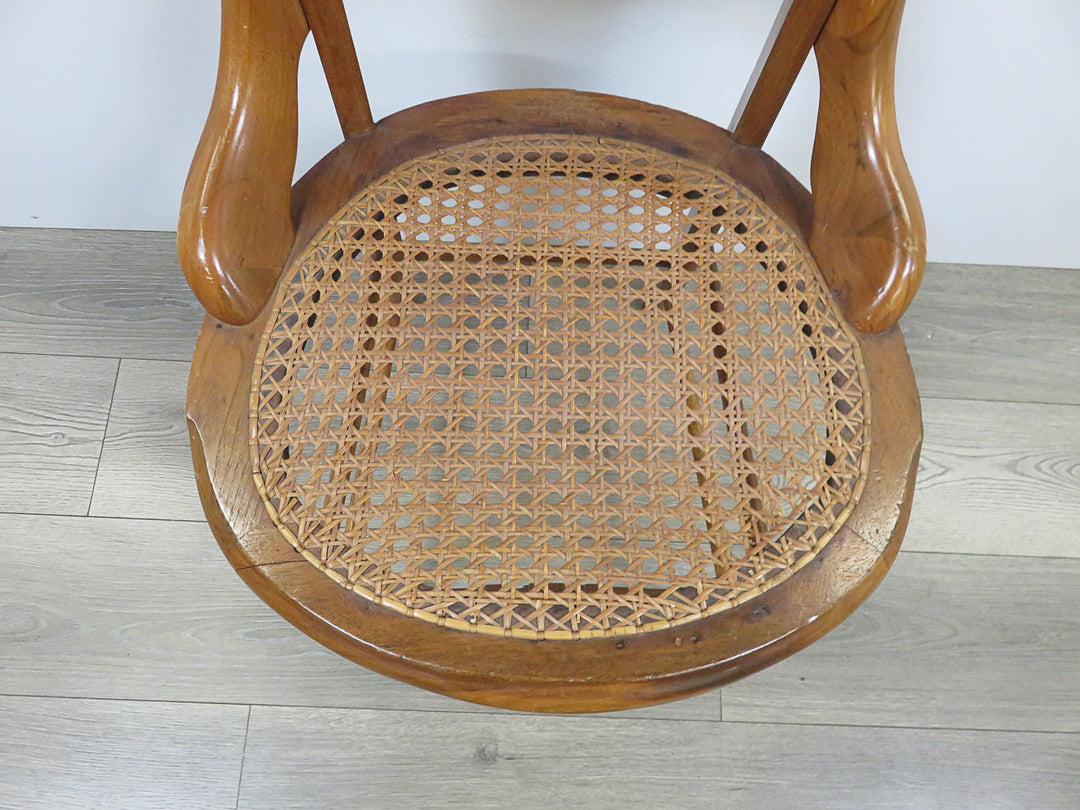 Vintage Caned Side Chair