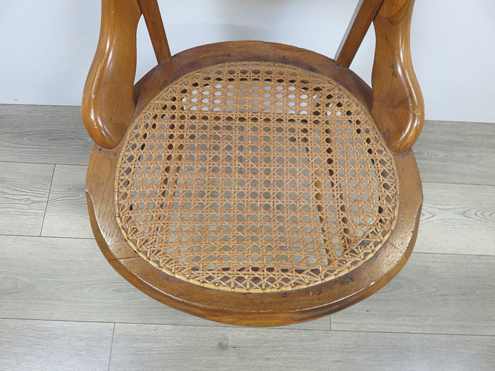 Vintage Caned Side Chair