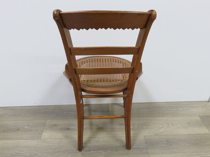 Vintage Caned Side Chair