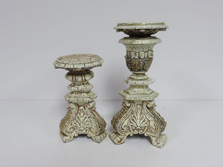 Pillar Candleholder Pair