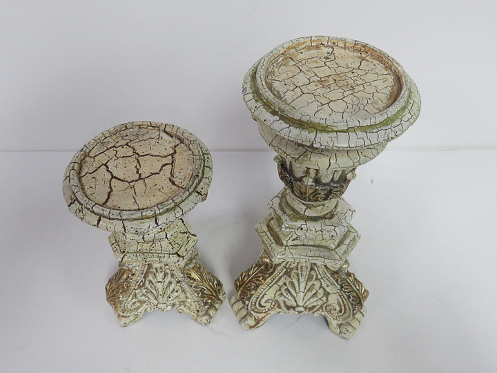 Pillar Candleholder Pair