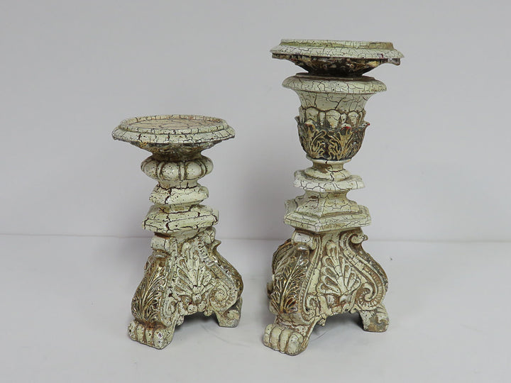 Pillar Candleholder Pair