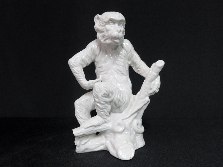 Ceramic Monkey Figurine