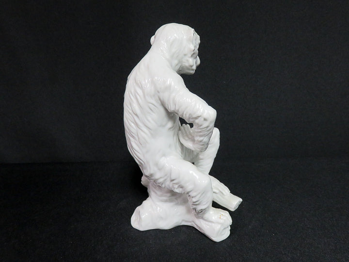 Ceramic Monkey Figurine