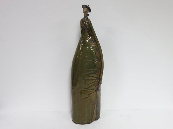 Tall Asian Sculptural Figurine