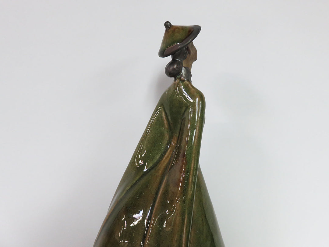 Tall Asian Sculptural Figurine